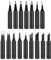 Saipor 16 Pcs 900M-T Soldering Irons Tips Lead-Free Solder Tips Welding Tips Welding Head Tool Accessories for 936 Soldering Station