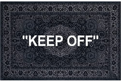 Keep Off Teppich für Wohnzimmer, Schlafzimmer, Nachttisch, Erker Fenster - Bereich Flur Fußmatten 120 * 160cm