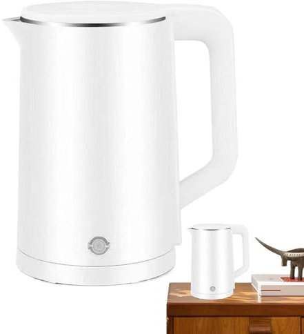 Bollitore elettrico, bollitore elettrico inossidabile | 2,3 litri di tè in acciaio inossidabile spegnimento automatico,Bollire a bollire la caldaia portatile teiera a temperatura per la scrivania da c