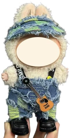Vestito Nabubu per bambola, Nabubu Vestiti per bambola, Vestiti per Peluche da 17 Cm, Vestiti per bambola, Abbigliamento per Bambole Nabubu (E-Non include i peluche)(M6)