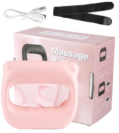 Handhållen massorger - uppladdningsbart vibrationsverktyg, bärbar | högintensiv handhållen massageapparat för djupvävsterapi, ergonomisk design för komfort för