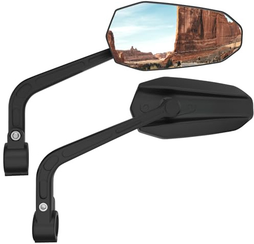 2 Pack Handlebar Bike Mirrors, eBike Mirrors for Bike