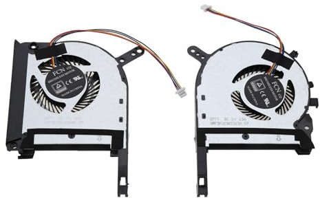 FGDTREE 2 pz/set Ventole CPU GPU Del Computer Portatile Radaitor di Raffreddamento per FX506 FX506IV FX506IU FX506IH FX506II FX506L Ventola di Raffreddamento Ventola di Raffreddamento Del Computer