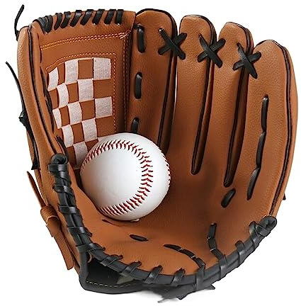 Baseballhandske utomhussport baseballhandske Catcher Softball träning praktisk utrustning vänster hand för barn/tonåringar/vuxna
