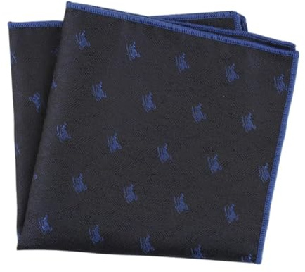 ATEUXOL Ficknäsduk för män i 5 delar för män i polyestersilke, jacquard, fickhandduk, kostymväska, liten fyrkantig klänning, bröst 25 x 25 cm, Färg 21, one size