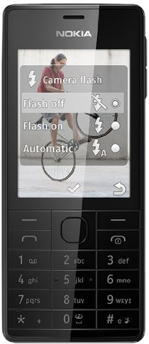 Nokia 515 UK Sim-Free Mobile Phone - Black - Vodafone UK