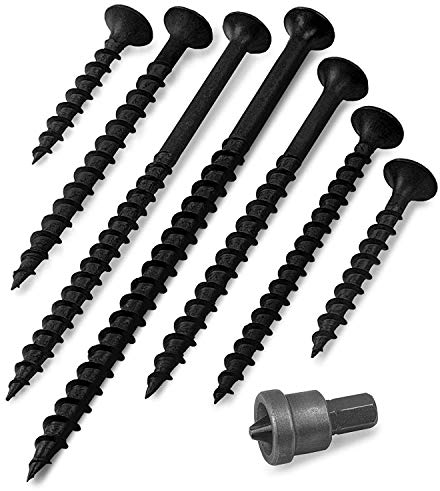 Schnellbauschrauben Rigipsschrauben Gipskarton Schrauben - 1000 Stück - 3,9 x 30 mm Grobgewinde + 1 Tiefenstopp-Bit GRATIS (je 1 Bit pro Bestellung) phosphatiert Trockenbauschrauben