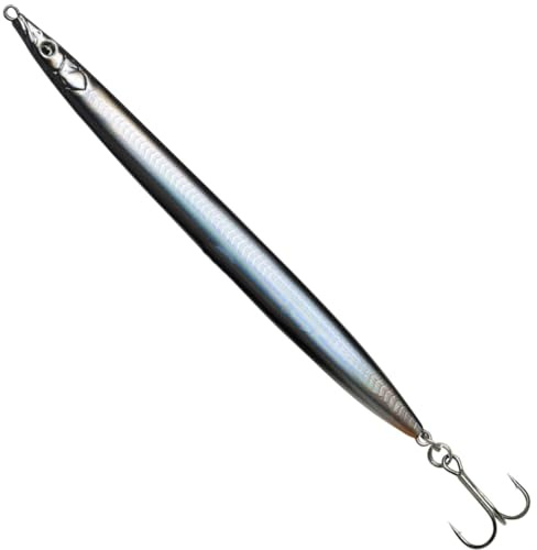 Savage Gear 3D SANDEEL PENCIL - Esca per trota di mare, 9 cm, 13 g, colore: Nero