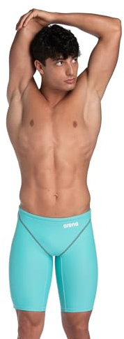Arena Powerskin ST Next Jammer Uomo, Costume da Gara Approvato FINA, Costume Uomo Nuoto in Tessuto Riciclato, Costume Jammer Uomo Foderato