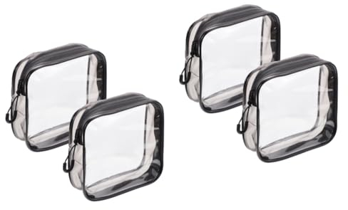 FRCOLOR Lot De 2 Trousses De Toilette Et Cosmétiques Fermeture Simple 2 Pièces X 2