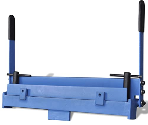 vidaXL Piegatrice Lamiera Manuale 450mm Ghisa per Metalli Piegatubi Piega Tubi