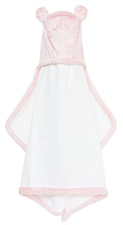 Little Giraffe Luxe Towel with Ears (Pink)