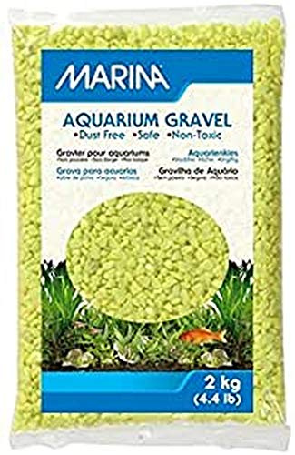 Marina Gravier pour Aquarium Jaune 2 kg
