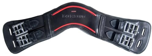 Karlslund Sangle de Selle Anatomique en Cuir 45 cm