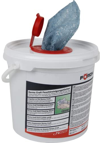 Förch 6130 9104 Derma Craft Reinigungstücher, neutral