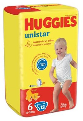 Huggies Extra große Windeln 6 15/30 kg