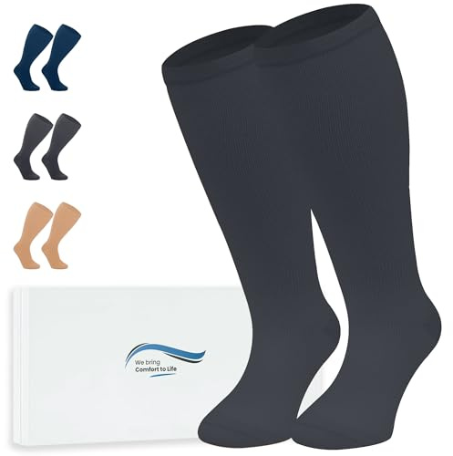 360 Relief Calze Compressione Graduata Donna e Uomo, Calze Elastiche