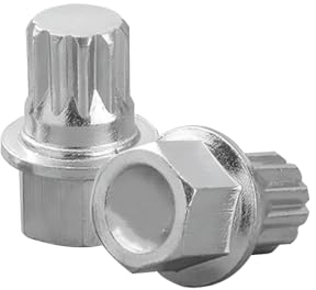 JNNJ 2 Pezzi Chiave Antifurto per Dado Ruota Auto, Chiave La Rimozione Del Dado Antifurto Pneumatici, Chiave per Rimozione Dado Ruota Antifurto Auto, Accessori per Pneumatici Auto(19-denti)