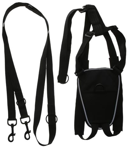 BESPORTBLE 1satz Haustiergeschirr Mit Leine Und Zuggeschirr Verstellbares Pet Chest Strap Kit Komfortable Zugleine Für Hunde Für Und Outdoor-aktivitäten
