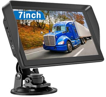 NEWFUN Navigatore 7 Pollici GPS Touchscreen 8GB per Auto e Camion con POI, Avviso Guida Vocale Lane, Aggiornamento UE