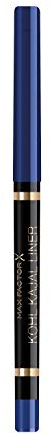 Max Factor - Matita Occhi Waterproof Masterpiece Kohl Kajal con Punta Automatica e Texture Ultra Morbida - 002 Azure - 0,35 g
