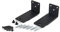 BSWAN Wandhalterung für Bose Soundbar 500, Soundbar 700, Soundtouch 300 Lautsprecher (Schwarz)