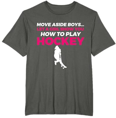 Field Hockey Girl T-Shirt