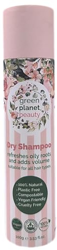 100% Natural Dry Shampoo Powder - Plastic Free & Vegan | No Benzene | No Talc