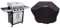 Char-Broil Convective 440S - 4 Brenner Gasgrill mit Seitenbrenner, Edelstahl & 140766 - Universal Wetterschutzhaube für 3 & 4-Brenner-Gasgrill