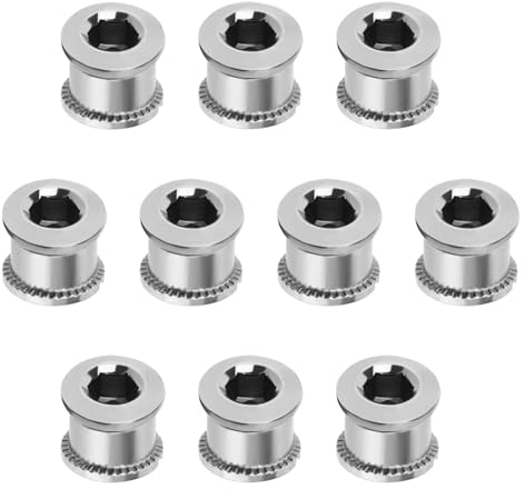 LT Easiyl 10 viti per corona per bicicletta, guarnitura per bicicletta, bulloni di montaggio per mountain bike, bici da strada, bici pieghevoli, disco singolo