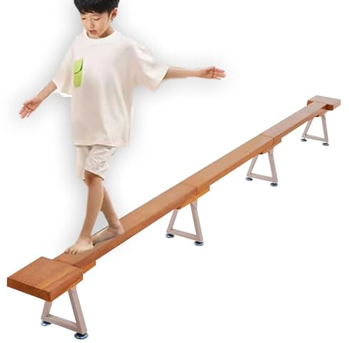 YXXSDP Gymnastics Beam at Home for Balance, Professional Large Toddler/Kids/Adults Balance Bar Floor Beam, for Handspring/Cartwheel/Handstand/Leap/Jumps/Walkovers