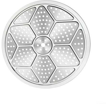 Grille vapeur en acier inoxydable 304 parfaite pour cuire du pain, des toasts et d'autres plats délicieux (33 cm)