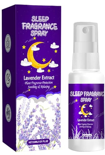 Spray d'aromathérapie, brume de sommeil pour un sommeil profond, aide à la relaxation, parfum naturel apaisant de lavande, désodorisant pour linge de lit, formule anti-stress, utilisation à la maison
