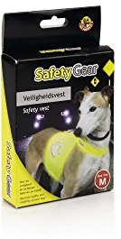 Beeztees 749781 Safety Gear Sicherheitsweste Hund Reflektierend, M, gelb