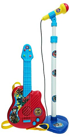 Reig Nickelodeon Set Micro et Guitare Paw Patrol, 2510, Bleu