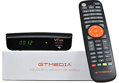 GTMedia V7S2X 10 Bit HEVC Satellite TV Receiver + USB WiFi Antenna Support DVB-S / S2 / S2X H.265