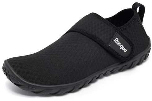 Racqua Water Shoes Mens Womens Beach Pool Swim Shoes | Beach Shoes, Swim Shoes, Aqua Shoes, Swimming Non-Slip Lightweight Shoes,Quick Dry