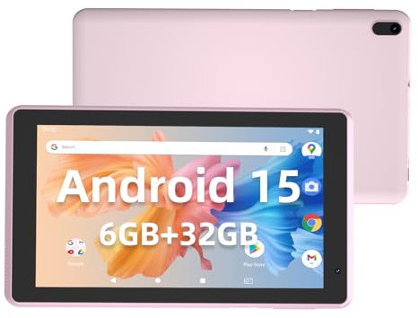 IWEGGO Tablet de 8 pulgadas, tableta Android 12 con funda, 2 GB de RAM, 32 GB de almacenamiento, 512 GB expandible, tableta de cámara dual de 2 + 8 MP, procesador de cuatro núcleos de 1.5 GHz, batería