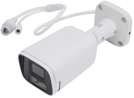 Dioche Caméra IP 4K POE, Caméra de Surveillance de sécurité Haute Définition 6MP, Caméra de sécurité à Nocturne Grand Angle 120° étanche IP66 avec Surveillance en Temps Réel