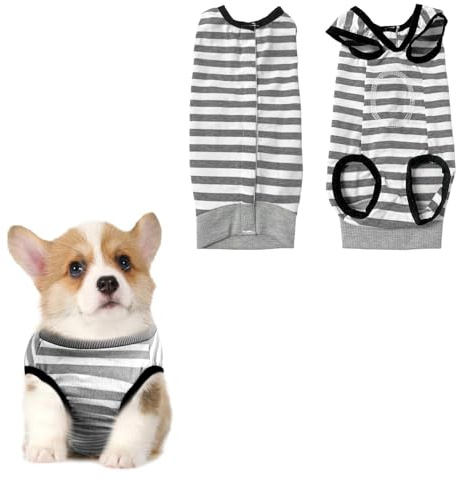Dog Bodysuit After Surgery, Dog Body After Op Leak Protection Dog Soft Recovery Suit For Dog Protective Suit For Dogs(1Pc-S)