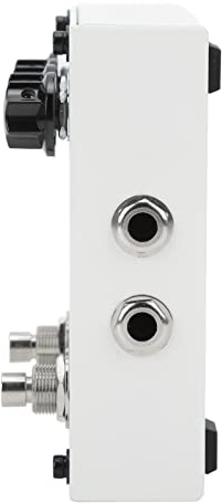 Delay-effekt, metallskal 4 lägen Delays Pedal Dual Channel COPY ANALOG omvänd moduler med TAP-TEMPO-funktion för elektrisk gitarr