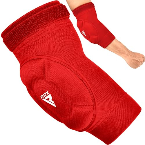 RDX Elbow Pads for Muay Thai MMA Kickboxing Sparring Elbow Guard