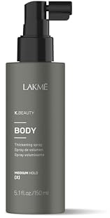 Lakme Spray Voluminizador y Protector Termico K.BEAUTY BODY para Cabello Fino, tipo de fijacion media, Resistente al Frizz y Protección Térmica