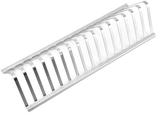 Bbq Rib Racks for Grilling and Smoking, Stainless Roasting Rack Bbq Meat Rib Rack Camping Roasting Barbecue Stand for Outdoor Picnic Cooking