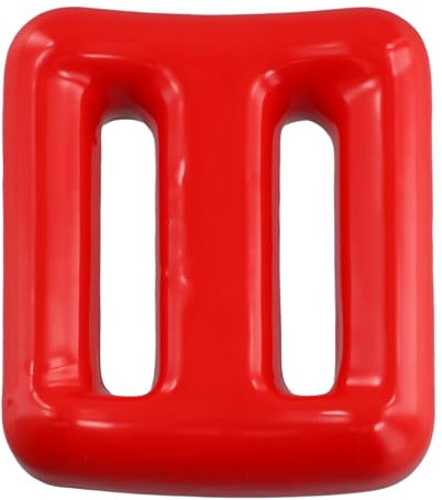 Povxlum Tauchgewichte für Gerätetauchen, Gewichtsgürtel, Beschichtetes Blei, Tauchgewichte, Beschichtete Tauchgewichte, Tauchgürtelgewichte 1500 G, Rot
