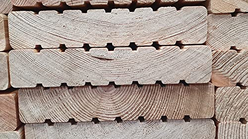 27x143mm Terrassendielen kanadische Lärche, Länge 5,18m, B/C-Sort., SOPO 4020-A