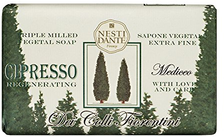 Nesti Dante Colli Fiorentini Cypress Tree (Handseife aus natürlichen Inhaltsstoffen, langanhaltender Duft, Seife) 664206