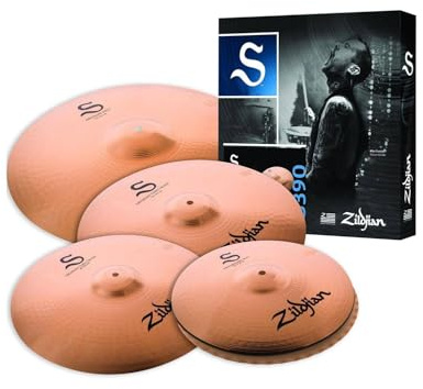 Zildjian S Family Series Performer Cymbal Box Set - 14 Inch Hi-Hats, 16 Inch/18 Inch Crash, 20 Inch RIDE