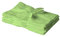 EXKLUSIV HEIMTEXTIL Gästehandtuch 4er Set 30 x 50 cm Apfelgrün