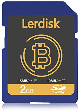 Lerdisk Original-SD-Karte, hergestellt von 3C Group Licencee (2 GB)